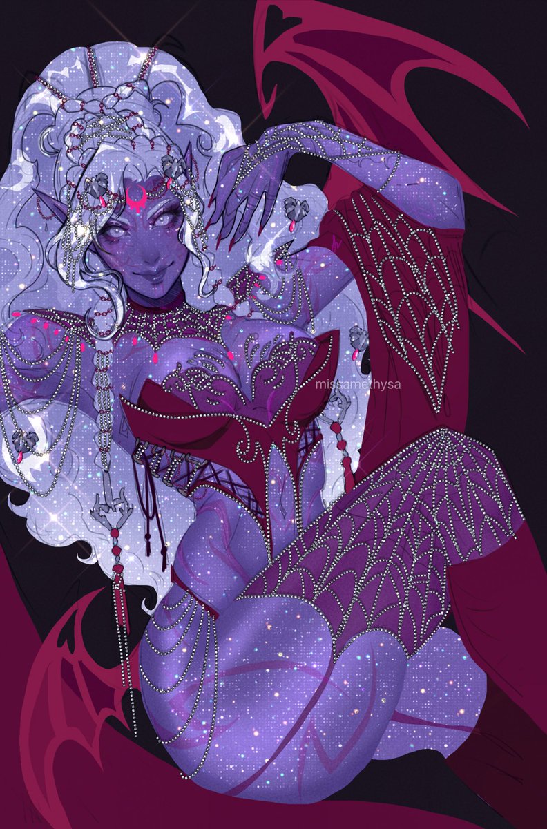 MissAmethysa's tweet image. Silk 💜