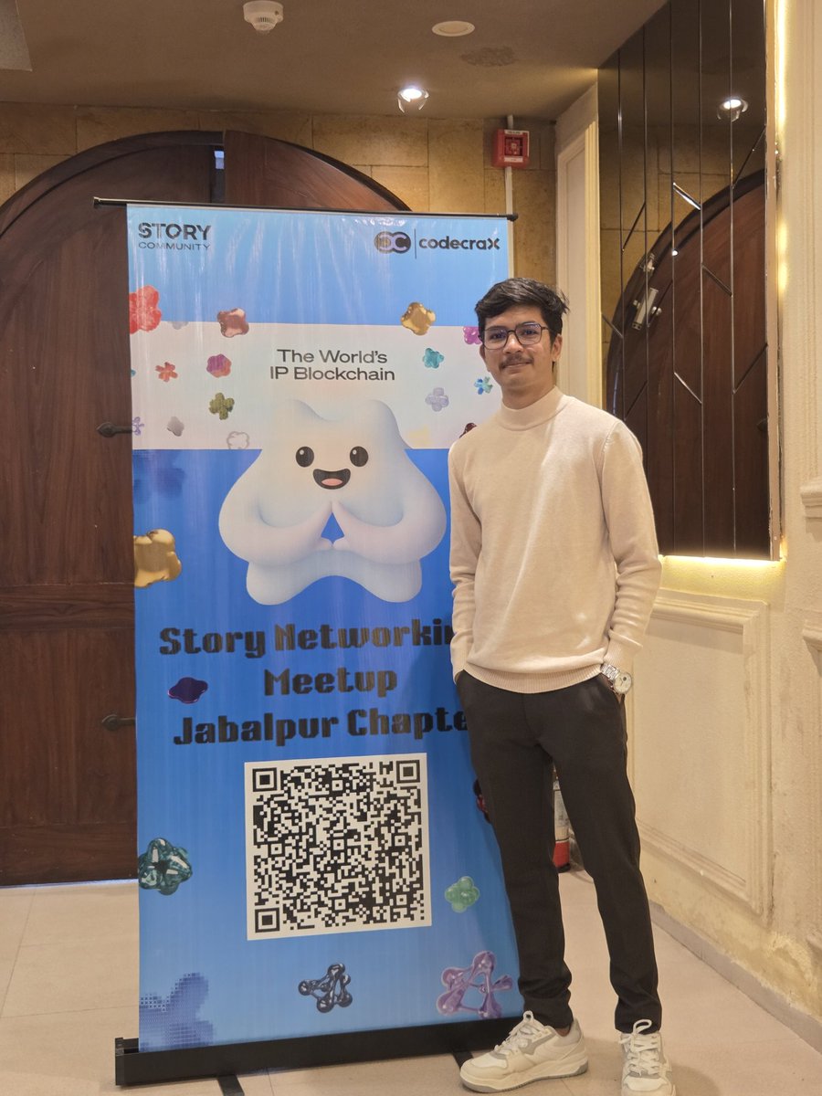itz__rudr's tweet image. Community x Creativity x Code

Story Meet-up Jabalpur by @StoryProtocol &amp;amp; @codecrax_ 
The SURREAL Buildathon and future of decentralized storytelling. 
#StoryProtocol #Web3 @StoryBuildersIN @aniketsahu_115