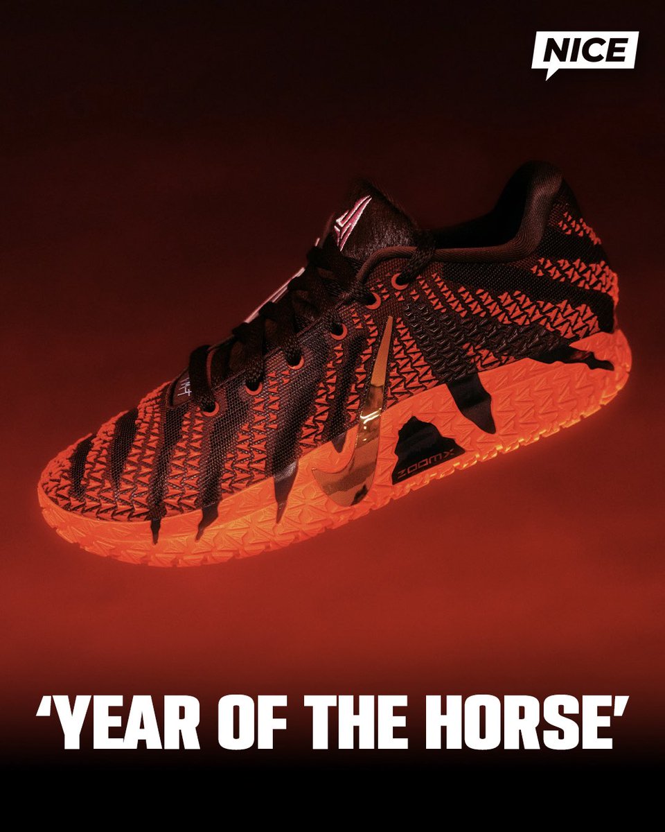 nicekicks's tweet image. Nike Ja 3 “Year of the Horse” 🐎 

Celebrates the Chinese New Year and the power of those born in this year 🔥