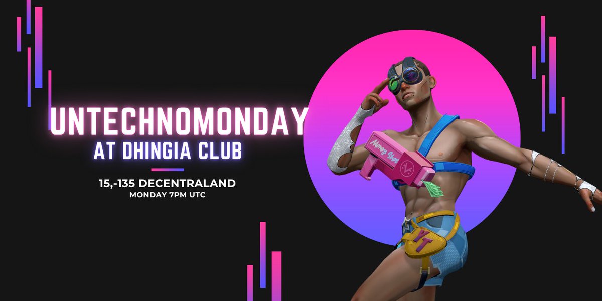 🔴Live UnMonday at Dhingia Club 15,-135 <a href="/decentraland/">Decentraland</a>