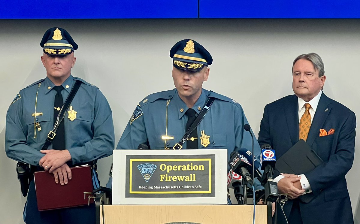 CraigSemon's tweet image. #FRAMINGHAM _ The #MassachusettsStatePolice’s three-day, statewide operation #OperationFirewall apprehended more 50 individuals allegedly engaged in possession, production and sharing of child sexual abuse material, as well as child enticement. @MassStatePolice @worcesterda