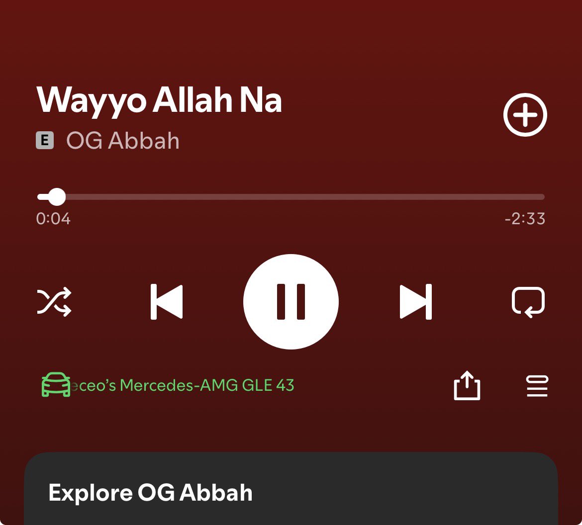 Once I sabi this lyrics I don accomplished something this year 😃😃

@Ogabbah