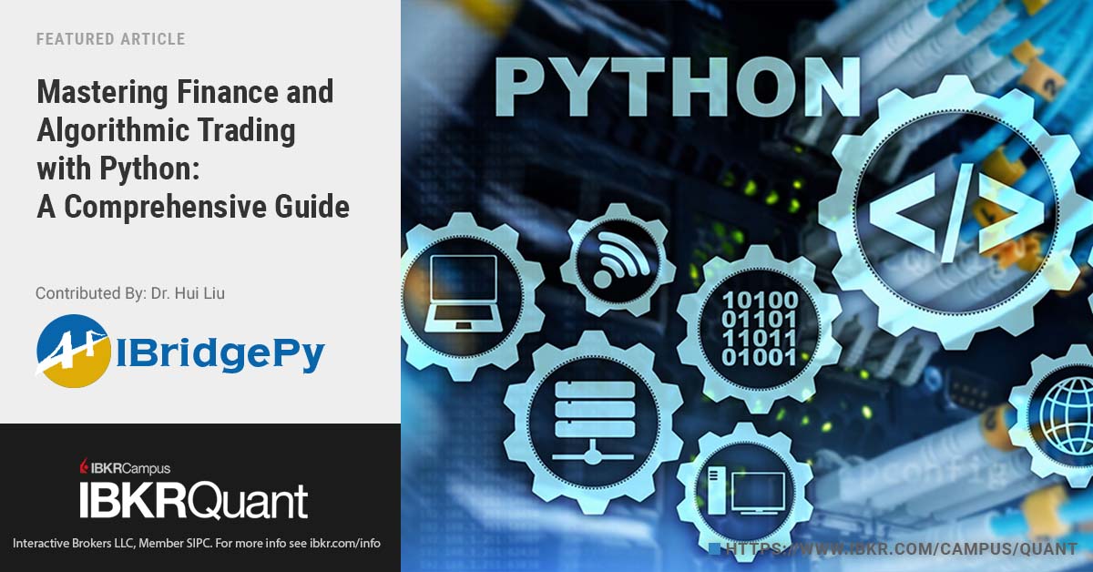 IBKR_QB's tweet image. Dr. Hui Liu of IBridgePy notes that Python&apos;s simplicity, flexibility, and strong libraries make it popular with financial analysts and traders:

interactivebrokers.com/campus/ibkr-qu…

#PythonProgramming
