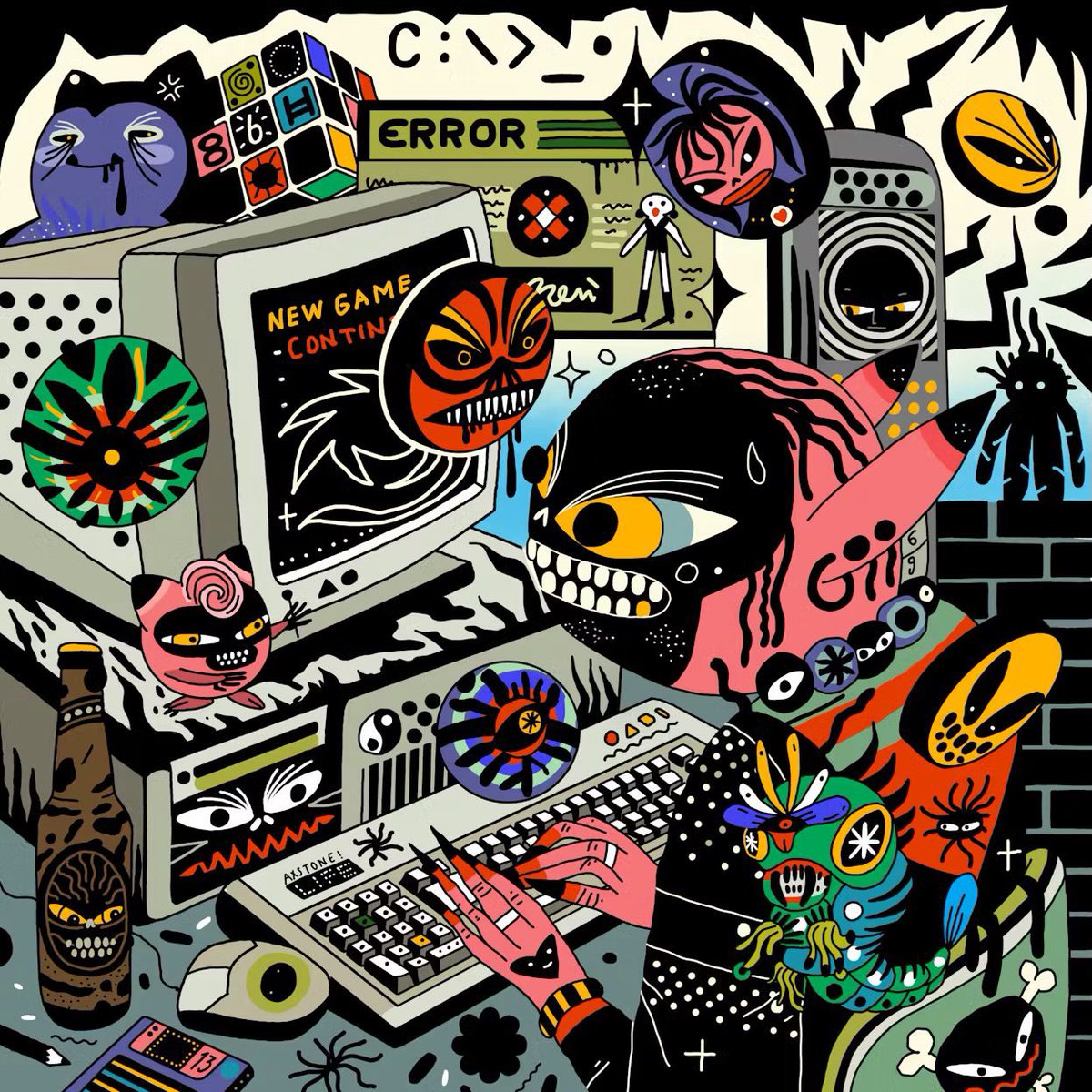 axstonee's tweet image. Just make cool shit