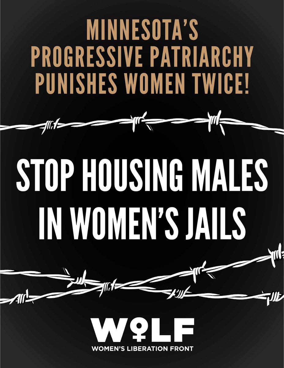 Protest coming up in Minnesota to get men out of women's prisons. Join us!