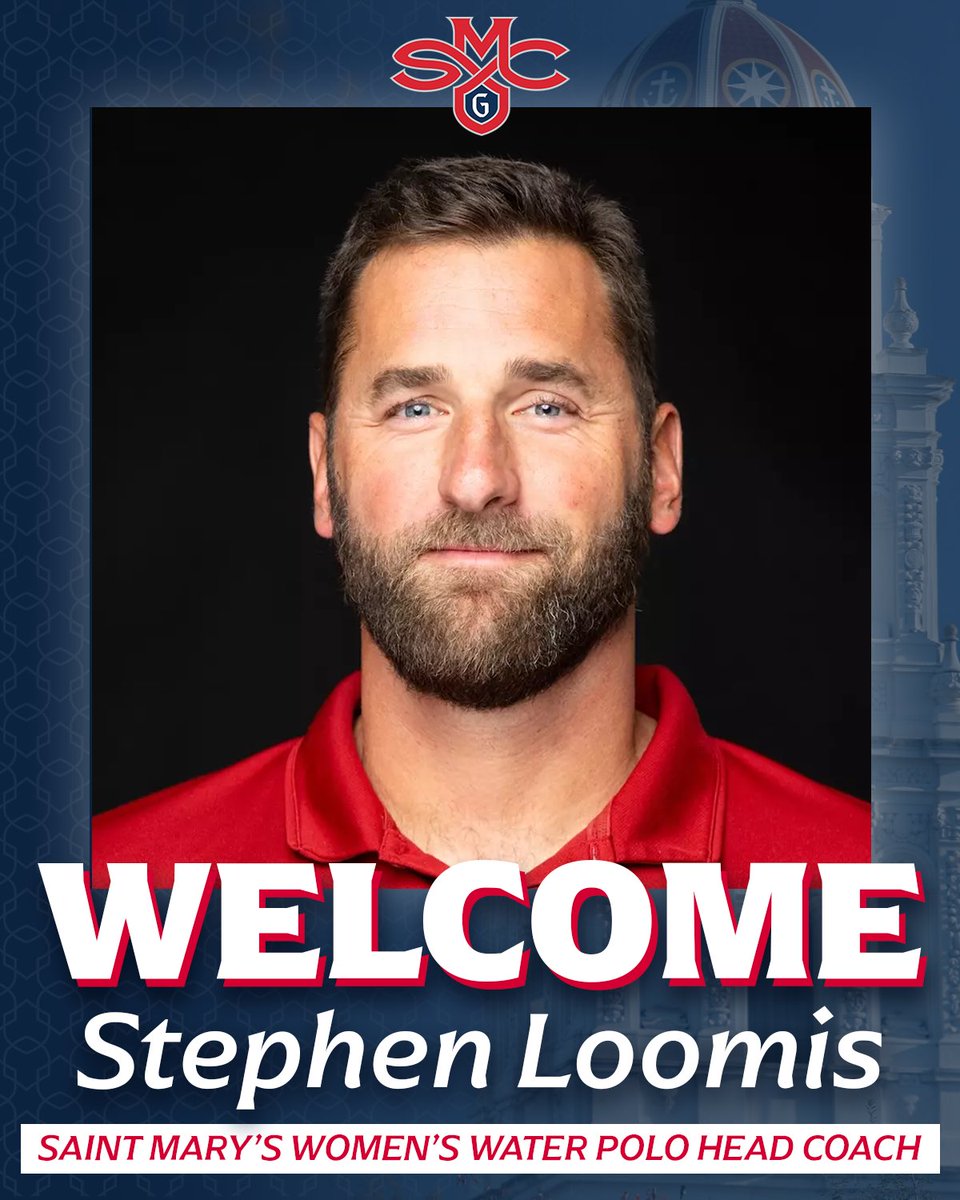 Join us in welcoming the new Women’s Water Polo Head Coach Stephen Loomis!

Loomis is joining SMC after serving as an assistant coach for the USC women’s water polo program the past two seasons.

🔗 tinyurl.com/d8ms48uv

#GaelsRise