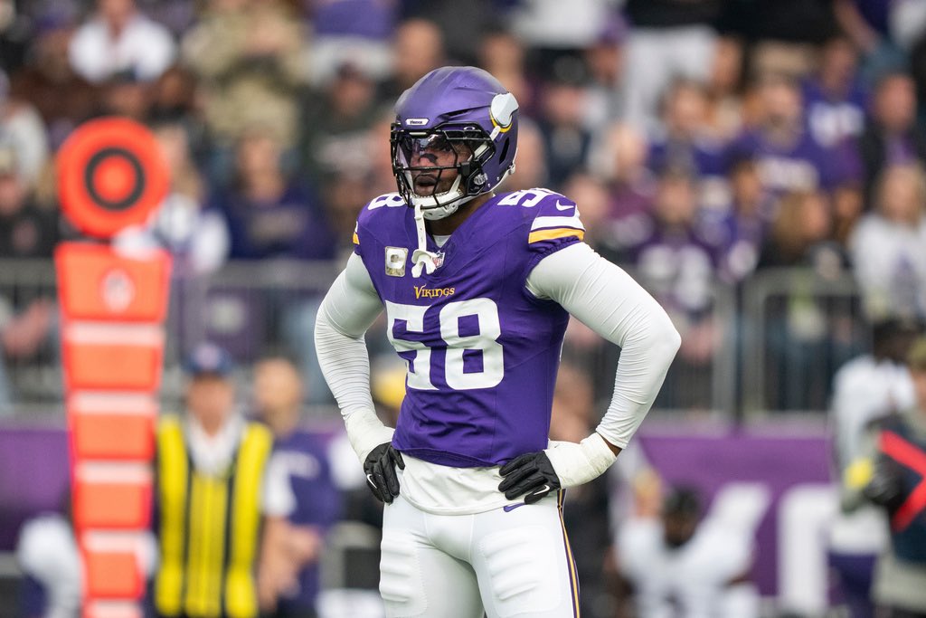 #Vikings edge Jonathan Greenard, who left Sunday’s loss with a shoulder injury, is dealing with what is believed to be a minor injury that may just cost him a week. Overall good news.