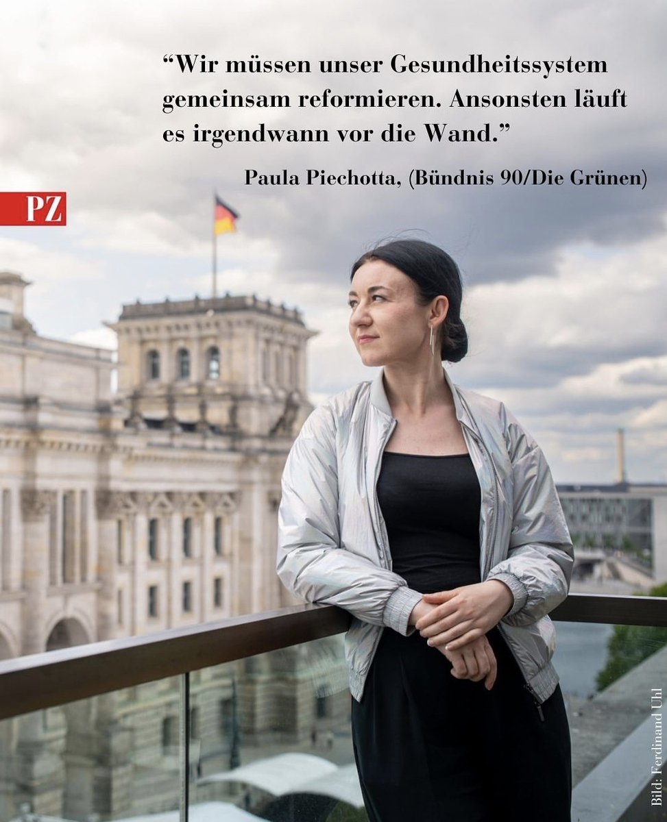 . <a href="/PaulaPiechotta/">Dr. Paula Piechotta MdB - auch auf Bluesky</a> hat Recht: Wir müssen das gesamte Gesundheitssystem JETZT wirklich reformieren! Ansonsten läuft uns das Ganze irgendwann (zeitnah!) vor die Wand. 

Wo bleiben die angekündigten echten Reformen der Regierung? #HerbstderReformen