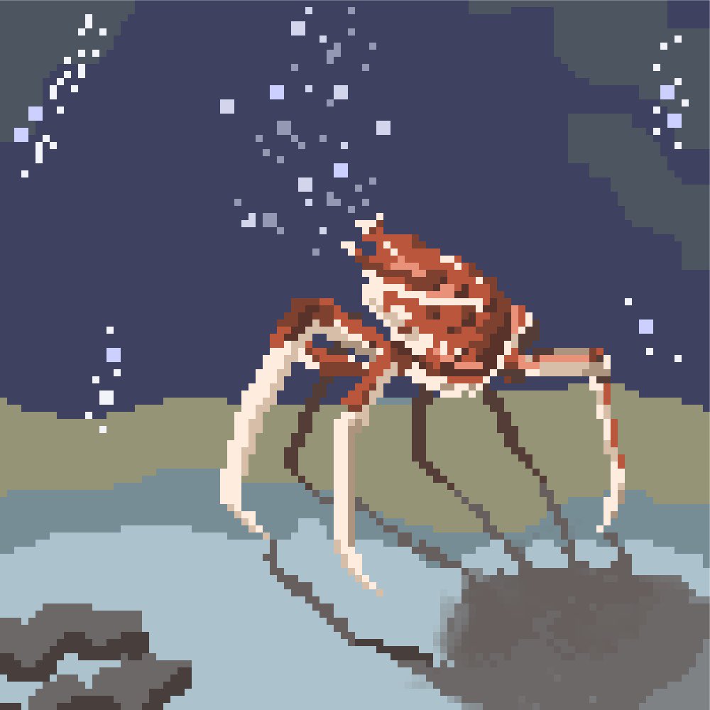 🦀#pixelart