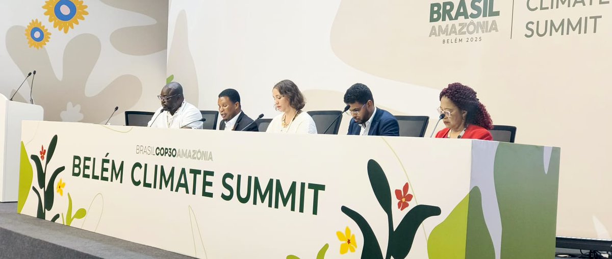 In our statement, we reaffirmed that:
• Climate justice and equity are non-negotiable.
• Adaptation must be matched with financing, technology, and capacity.
• Climate finance is a right, not charity.
• The Loss and Damage Fund must prioritise frontline communities.
#COP30