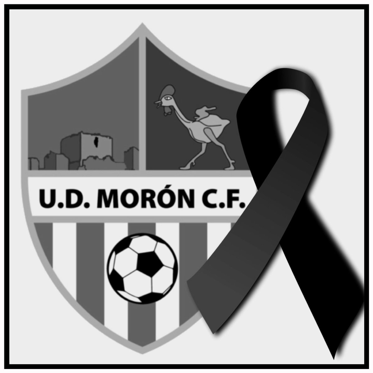 ⚫️Desde la UD Morón CF queremos transmitir nuestro más sentido pésame a familiares y amigos de nuestro socio D. José Ramírez, socio del club, que nos ha dejado en el día de hoy, así como a sus hijos, Paco y Toni. D.E.P.🙏🏽

Mucha fuerza y ánimo en estos duros momentos🫂