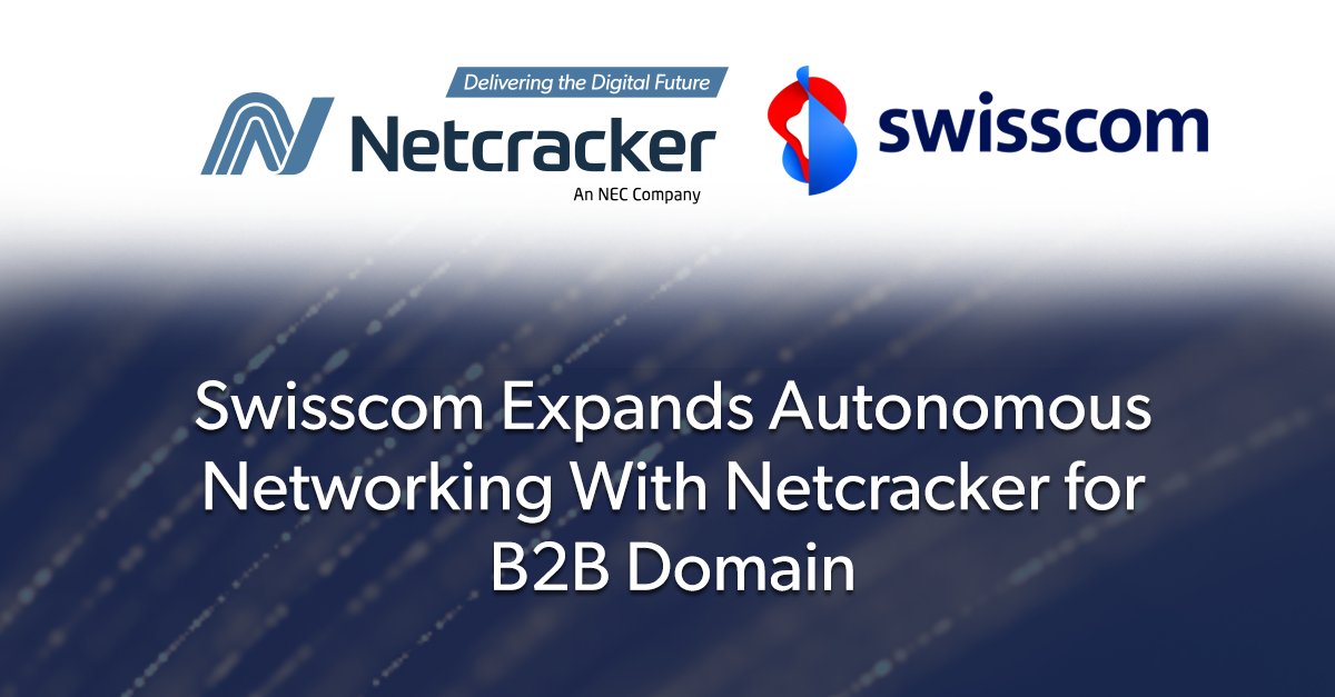 NetcrackerTech's tweet image. Netcracker continues its long-term partnership with @Swisscom by consolidating the operator’s IT systems onto Netcracker’s industry-leading domain orchestration platform to increase efficiencies and reduce costs through automation. netcracker.com/news/press-rel…

#b2b #IT #AI #domain