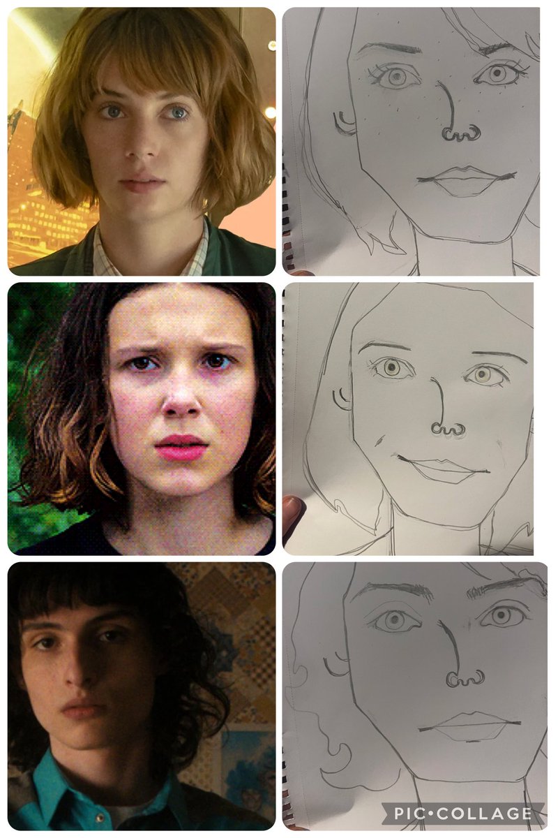 Stranger things characters drawing 2 for series 5 So far :) 

Many more to come 

Hoping to work on another tomorrow ☺️🤞🏻