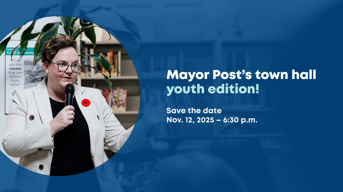 ICYMI: 

If you’re a young person living in Orangeville, the mayor’s next town hall event is for you! 

You’ll hear from four guest speakers about activities, opportunities and more for young people in our town.  

All members of the public are welcome! Doors open at 6 p.m.