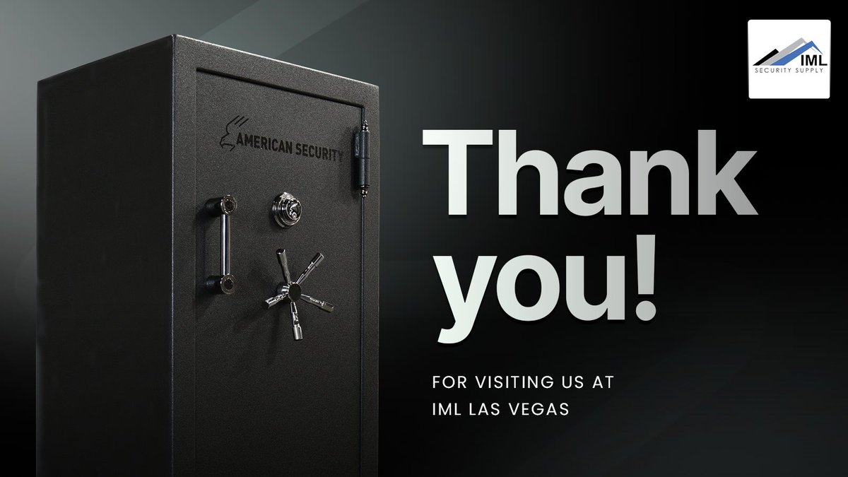 amsec_safes's tweet image. Thank you to everyone who visited our booth at #IMLVegas! We appreciated your questions, insights, and interest in our trusted line of gun and home safes.  Looking forward to what’s ahead! #SafeStorage #HomeSecurity #IML2025