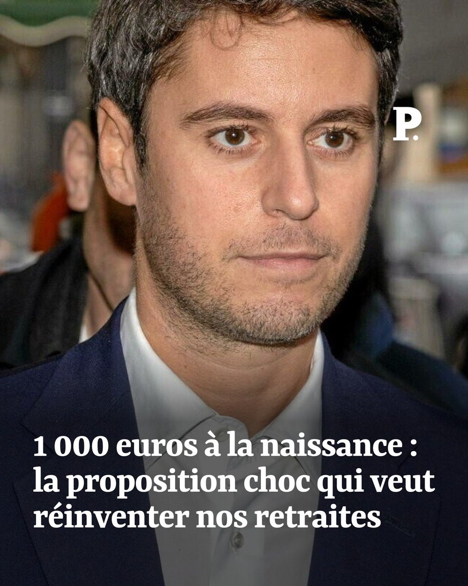 LePoint's tweet image. Alors que le système des #retraites actuel montre ses limites, le camp Attal propose d’instaurer dès la naissance un fonds de capitalisation pour chaque Français ➡️ l.lepoint.fr/JGM