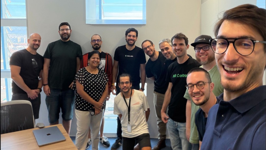 newrelic's tweet image. What have our #Relics been up to?

🇯🇵 Japan Office: Pizza bash

🇪🇸 Barcelona: Our Agent and Fleet Control offsite 

🇺🇸 Atlanta: Relics at NRISE (our internal professional development conference)

🇮🇳 Hyderabad: A festival celebration