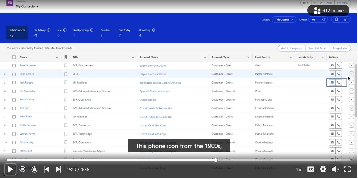 I was just watching a <a href="/salesforce/">Salesforce</a>  training on <a href="/LinkedIn/">LinkedIn</a> Learning when I was brutally attacked.