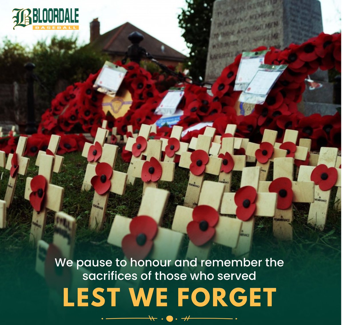 We will never forget the courage &amp; sacrifice of those who served. Today, we reflect with gratitude on their unwavering commitment &amp; the freedom they protected.

Lest we forget.

#RemembranceDay #LestWeForget #CanadaRemembers