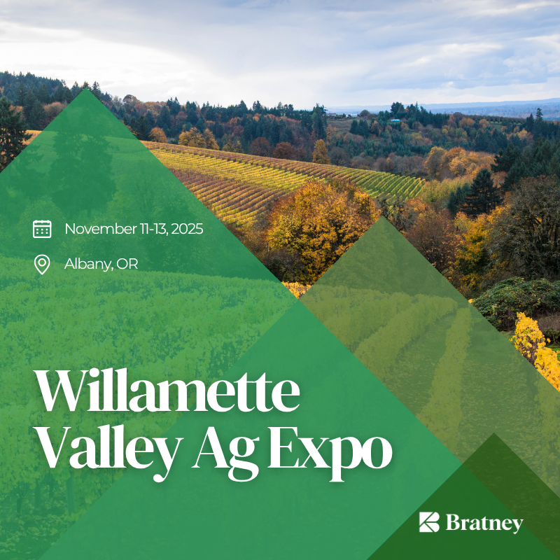 Heading to the Willamette Valley Ag Expo in Albany, OR tomorrow (Nov 11-13). If you're going to be there, let's connect and talk about what you're working on. 🌾