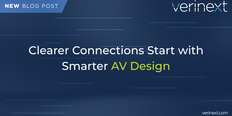 Don’t let tech troubles mute your momentum. See how Verinext helps teams power up modern AV environments and keep conversations — and sales — flowing. #AV #collaboration #verinext #CustomerExperiences  bit.ly/4ozBLrC