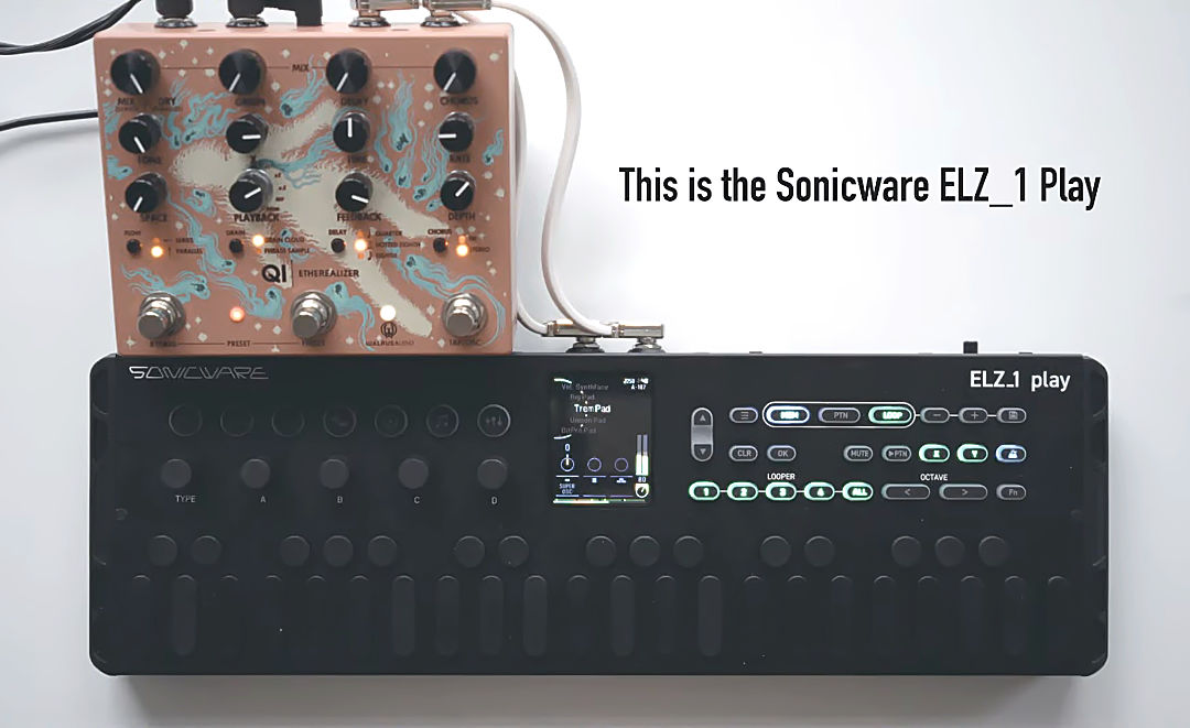 Sonicware ELZ_1 Play  |  Ambient explorations  –  by Jay Hosking
Two ambient pieces composed and performed live on the ELZ_1 Play, with effects

&gt; youtube.com/watch?v=-kdz7t…

#synthesizer #looper #soundscape