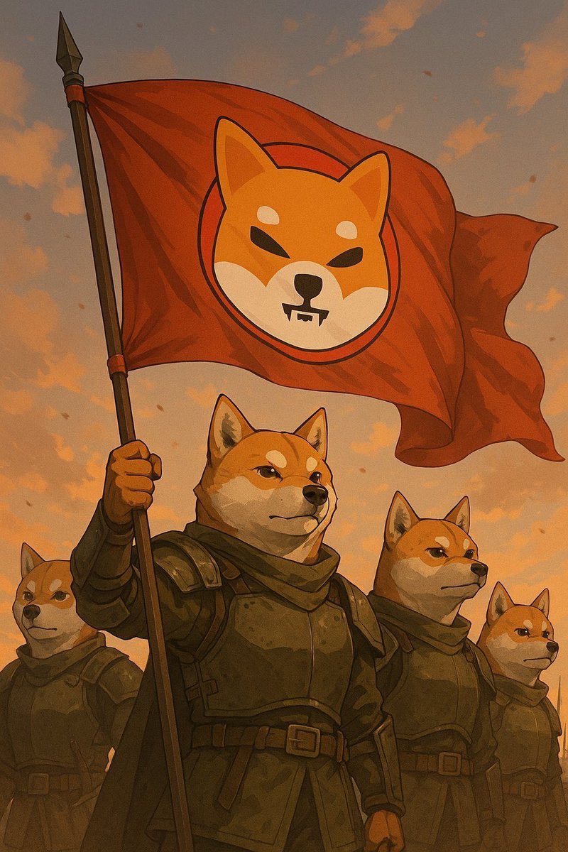 SHIBpossessor's tweet photo. Loyal hearts never lose. 💫
The $SHIB army rises with unshakable faith. 🐾🔥 https://t.co/Os2RykbExJ