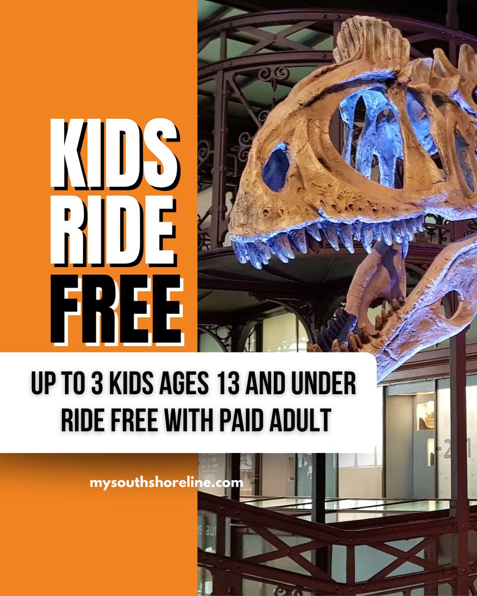 southshoreline's tweet image. Looking for a fun indoor adventure this winter? Step back in time at The Dinosaur Museum in South Bend!

Hop off at the South Bend Airport Station, and you’re just a short ride away. 🦕
Plan your trip today at mysouthshoreline.com 
#SouthShoreLine #SouthBend #DinosaurMuseum
