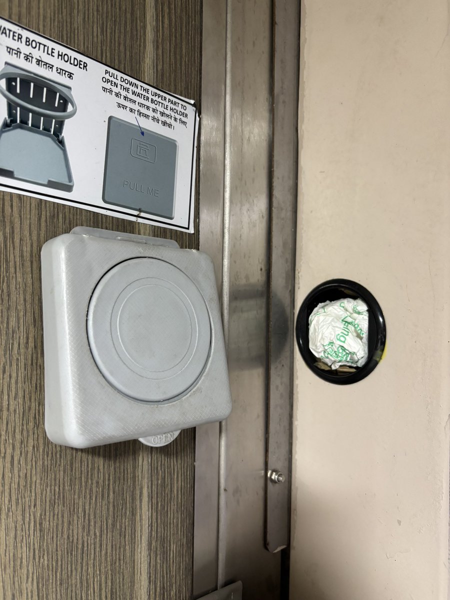 sarthakstranger's tweet image. Hey @IRCTCofficial , didn’t expect this 😕 — the water bottle has two different prices, and there are used tissues on my seat with no cleanliness maintained. Why are we paying so much for such poor service? #IRCTC #TrainTravel 
PNR - 6360992774