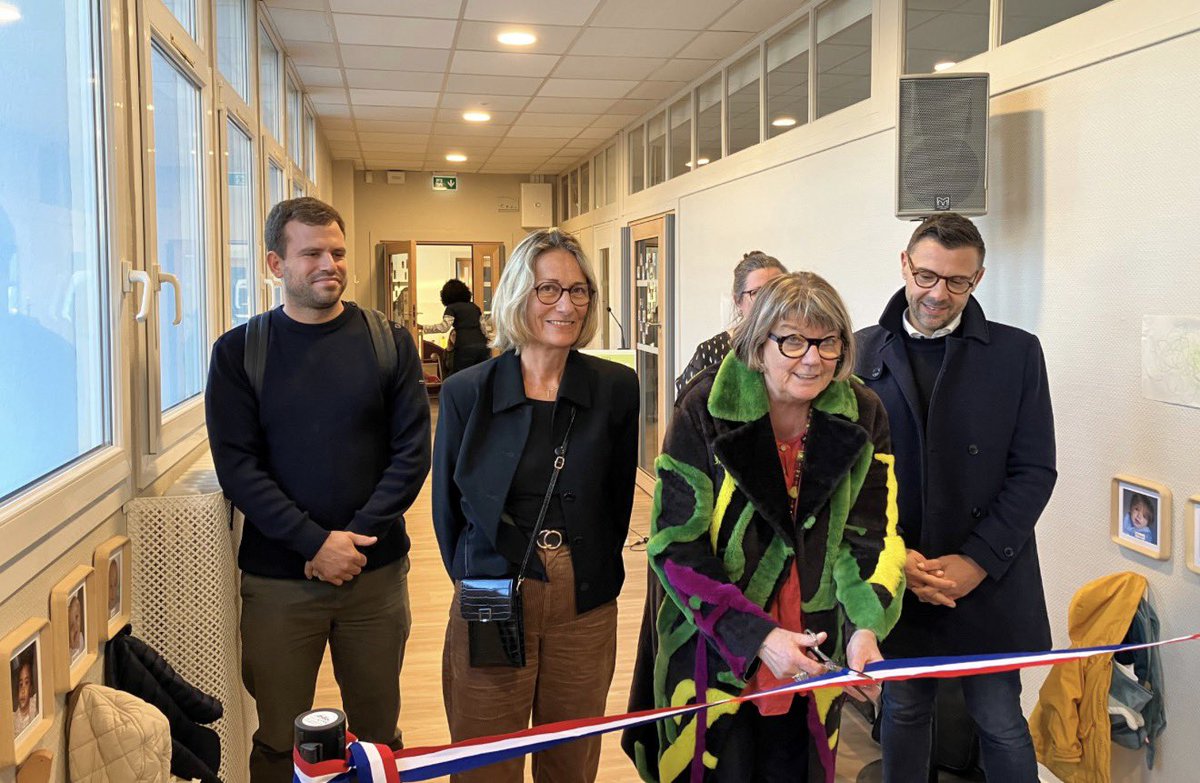 👶🏻👧🏻 Inauguration ce soir avec <a href="/michelle29200/">Michelle Queroue</a> , Maire-adjointe à la petite enfance de la toute nouvelle crèche repensée à Brest-centre!

👉🏻 La crèche municipale de Kérigonan a bénéficié d’une rénovation totale intérieure et extérieure, menée par la ville de Brest