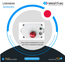MeshTrac's tweet image. Trac10340 emergency push button lorawan sensor is a wireless push button device. When people encounter danger and need emergency help, press the push button and will immediately send an alarm message to the gateway. #meshtrac #LoraWAN
meshtrac.com/product/trac10…