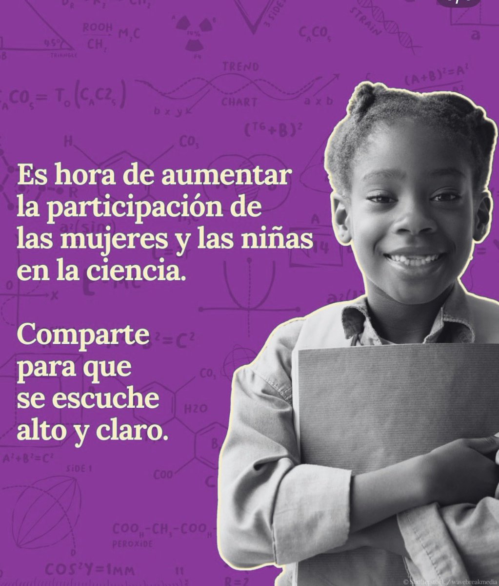 En el Día Internacional de la Ciencia para la Paz y el Desarrollo recordamos que sin mujeres y niñas en la ciencia no hay innovación, justicia ni futuro sostenible.

Que la ciencia siga siendo un puente para la paz y que ellas siempre lo crucen primero.

#MujeresEnLaCiencia
