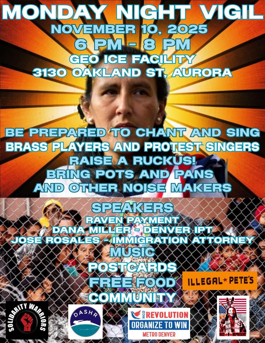 OurRevDenver's tweet image. #FreeJeneatte #IceOut #Vigil #Aurora #Colorado