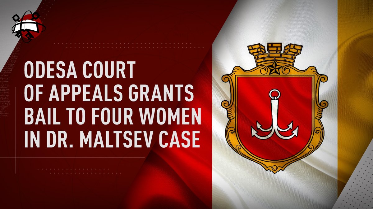 📌 The European Academy of Sciences of Ukraine welcomes with deep satisfaction the landmark decision of the Odesa Court of Appeal on November 5, 2025, to release on bail four women who were imprisoned in connection with the Dr. Maltsev case. 

👉 euasu.org/news/odesa-cou…