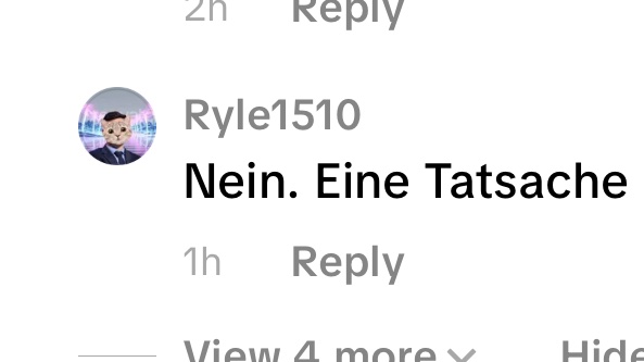 Twitter User auf TikTok gefunden Award