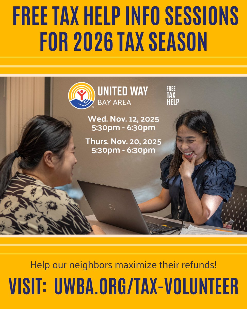 Free Tax Help Bay Area tweet media