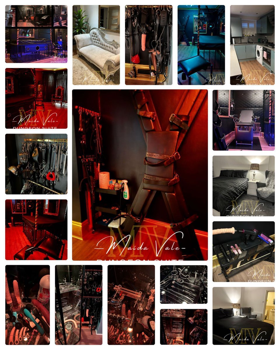 Make your private fantasies &amp; professional workshops a reality at Maida Vale Dungeon Suite! Fully equipped, luxurious BDSM suite with 2 bedrooms &amp; ensuites in Central London. Secure your booking today 👉 buff.ly/UW2MnAJ