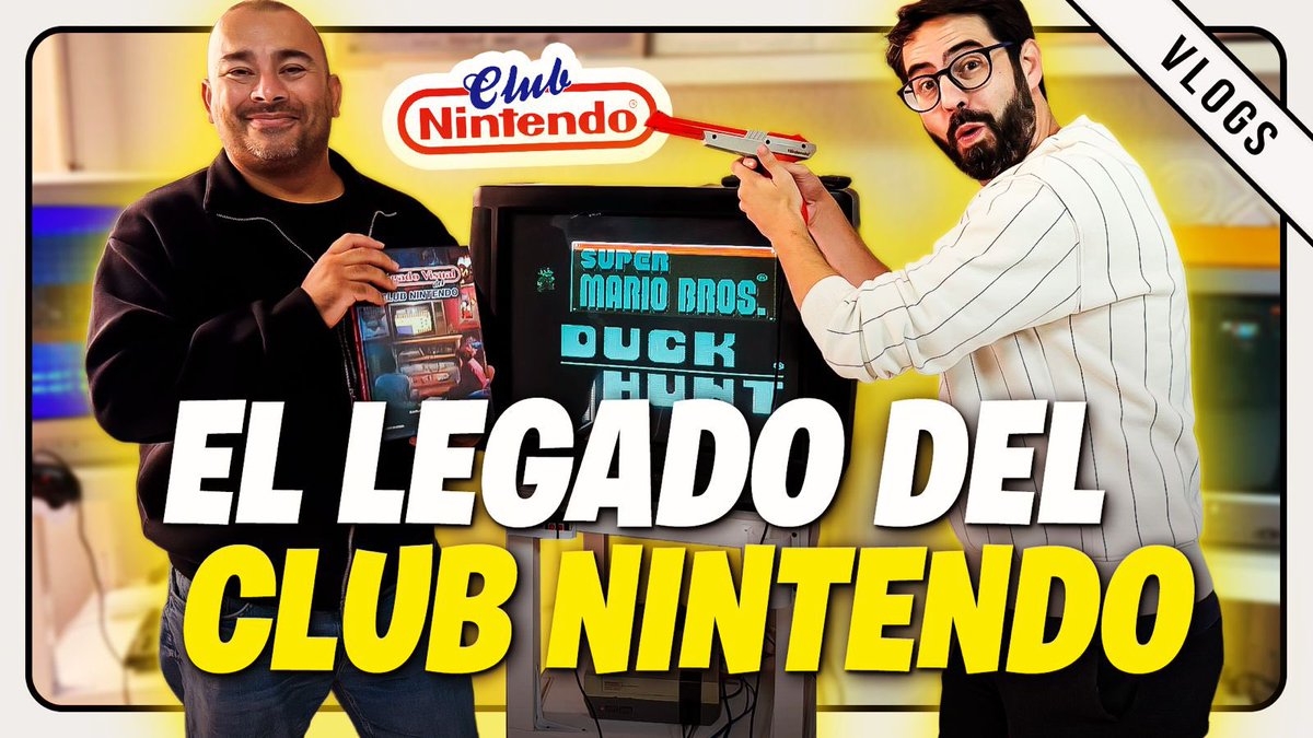 Este domingo tuve el honor de acompañar a Carlos “Seijurou” en una CHARLA sobre su libro del Club Nintendo (<a href="/GamePressEd/">Game Press</a> ) en el salón <a href="/ArcadeMula/">Arcade Mula</a> . Aquí tenéis la charla al completo ⬇️⬇️⬇️

youtu.be/bu5PuWXKFII?si…

#PodcastVideojuegos #ClubNintendo
