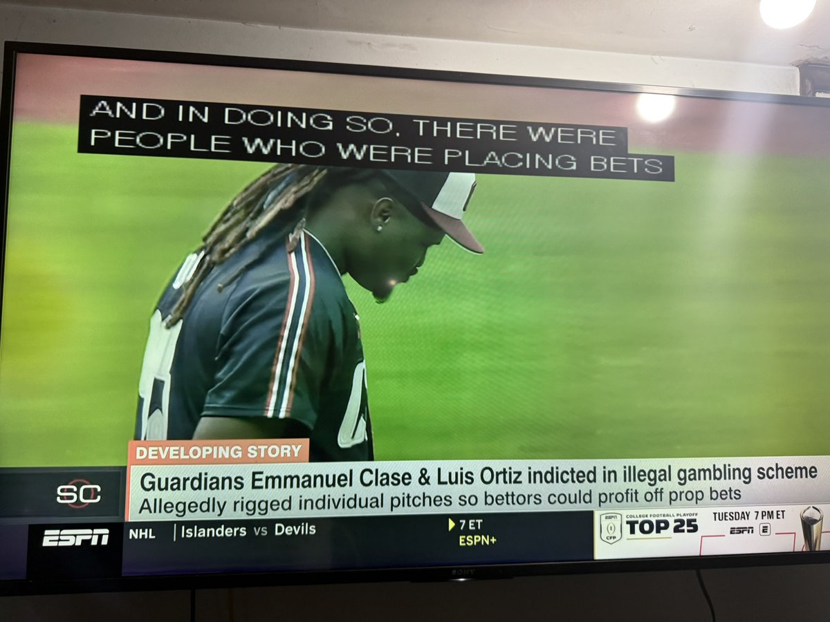 Clase hasn't turned himself in yet! This is happening all over sports people wake up! All of us are betting on these sports that are all rigged! It comes down to do you have the inside info! Not only do we have to bet against the books but we have to figure out who's cheating!