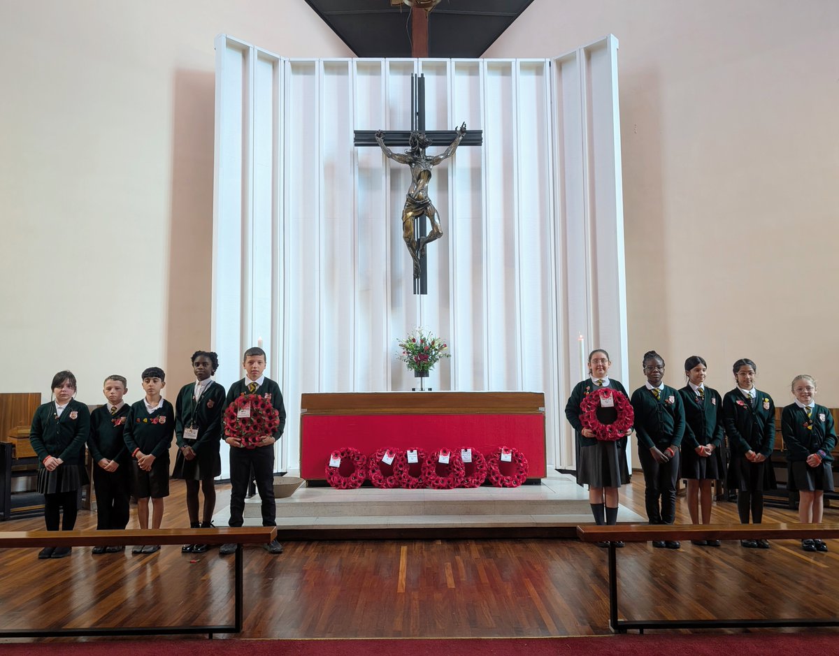 We are very proud of our Year 6 pupils for leading a touching Remembrance Day service, at St. Margaret’s Church, with Father Peter. It was a wonderful act of reflection and respect.