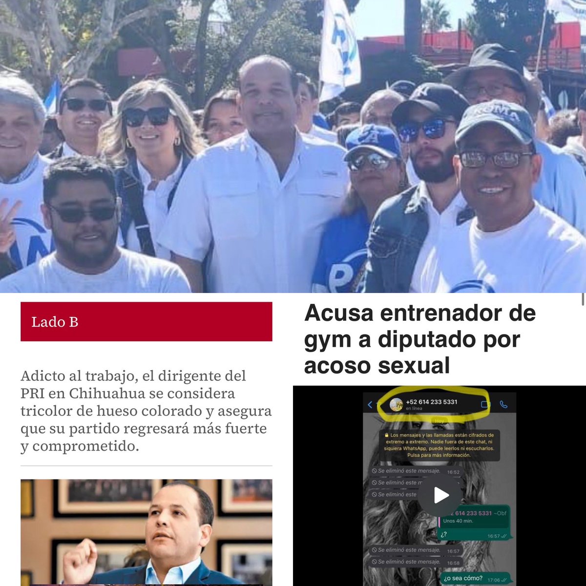 El llamado a recuperar la credibilidad del <a href="/AccionNacional/">Acción Nacional</a> se escuchó en Chihuahua. El <a href="/PAN_Chihuahua_/">PAN Chihuahua</a> renueva sus cuadros con <a href="/OmarBazanChih/">Omar Bazán Flores</a> ,ex dirigente del #PRI en la entidad, “un tricolor de hueso colorado y adicto al trabajo”, hoy blanquiazul y adicto al gym. Enhorabuena 😂