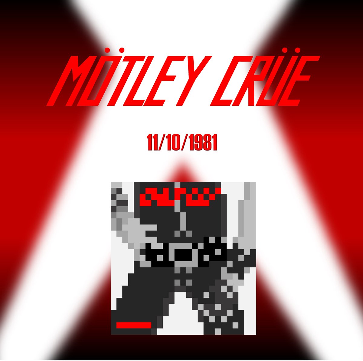 PixelStickArt's tweet image. In this day in 1981, #MotleyCrue released their debut album, #TooFastForLove! #LiveWire #PieceOfYourAction #hairmetal #glam #mtv #rocknroll #pixelart #pixelartist #8bitart #8bitartist