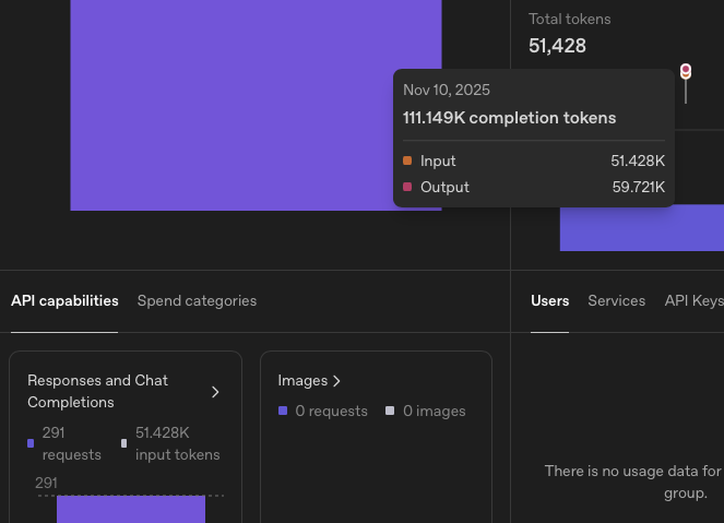e19creative's tweet photo. @coldfusion  + @OpenAI  API officially earning its keep today — over 111K tokens processed without a hitch. 
Prompt in, structured data out. Zero friction.

#ColdFusion #OpenAI #AIIntegration #WebDevelopment #CFML #Automation https://t.co/Jm4pSX7UIg