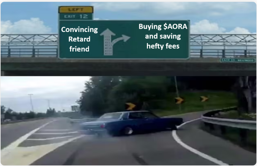 NodeNemx's tweet photo. What would you choose?

Option A: Convincing retard friend for travelling or saving less fees

Option B: Saving for yourself and guiding your buddies to enjoy with you only with the help of @AtlasOraRentals powered by $AORA

Web2.5 is here https://t.co/lM6Uf3fBx1