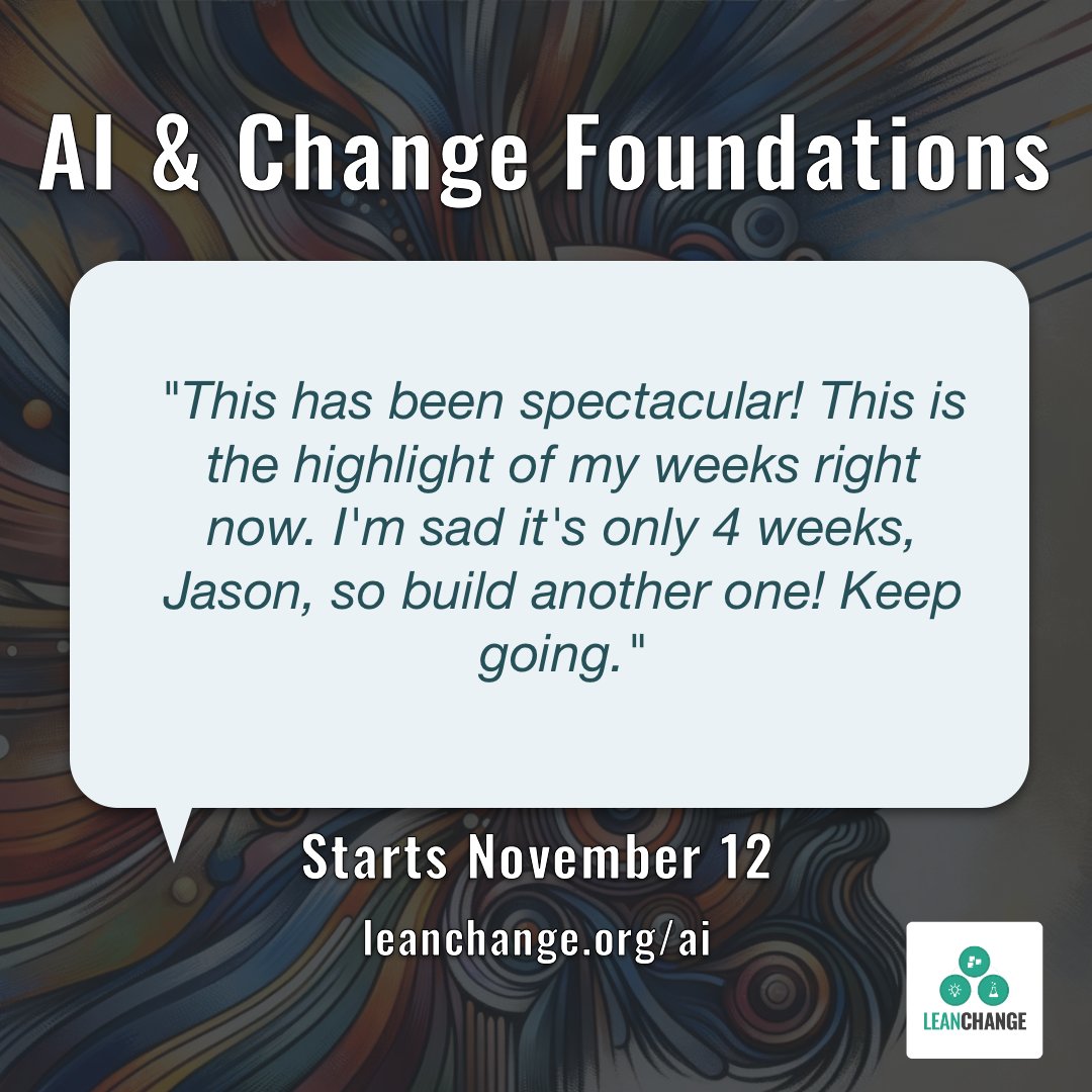 Lean Change tweet media