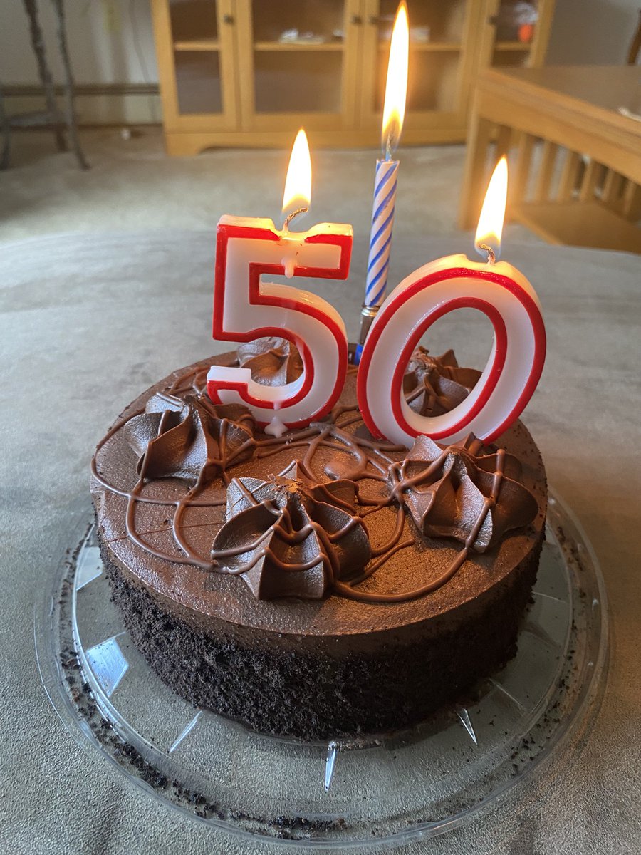 TheSPMess's tweet image. The big Five Oh today. 

Time sure does fly!