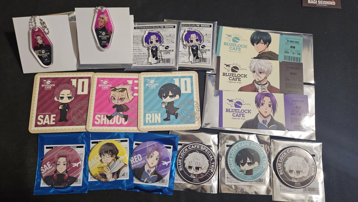 kenmanagi57's tweet photo. @s11pH はじめまして！検索から失礼いたします！
当方缶バッジ蜂楽を所持しております。凪との交換は可能でしょうか？
纏めてではなく申し訳ありませんがご検討いただけると幸いです！よろしくお願い致します🙂‍↕️ https://t.co/f03QcdwNve