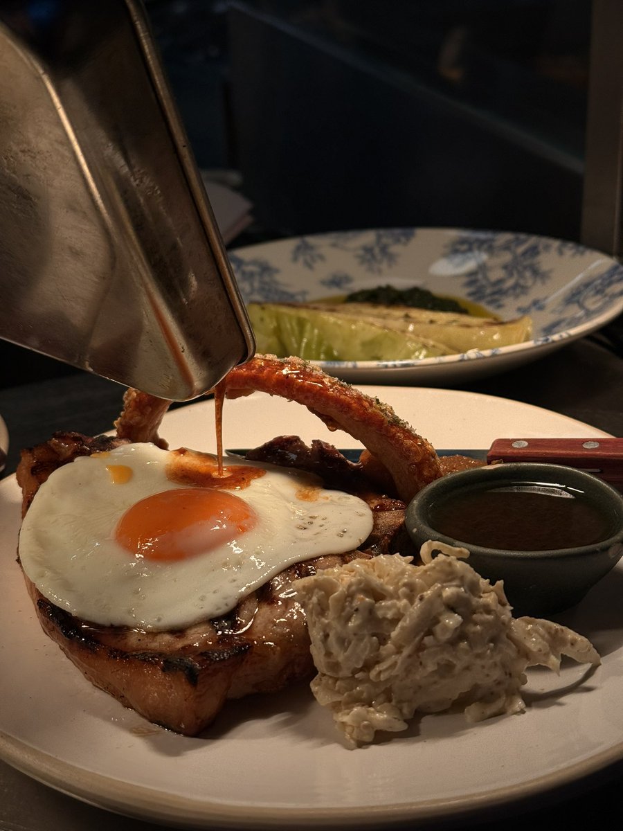 Ham, egg and chips have never looked better 😍😍