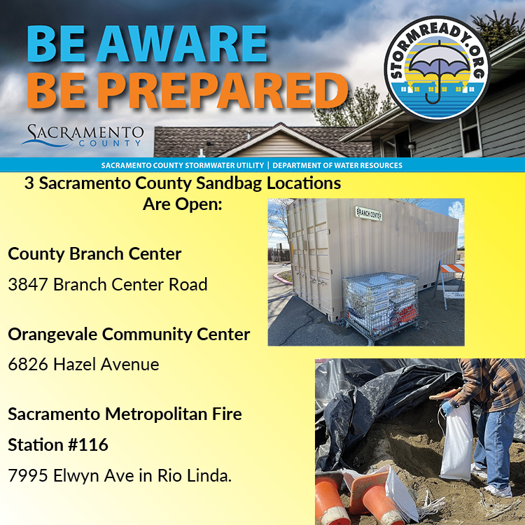 SacCountyWater's tweet image. All you need to bring is a shovel.  Remember 20 bags per visit.  #SacCounty