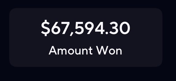 CatsPicks's tweet photo. Road to 100k. Nothing crazy but I did this off of $5 bets. Upping my units. Time to get rich. Follow me for free picks I promise you will make money with me. #PrizePicks #CatsPicks #PlayerProps #Sportsbetting #NbaPicks #NBAProps https://t.co/MQwDYIzyMQ